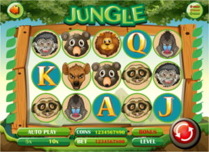 animal themed slot game with monkeys rats etc
