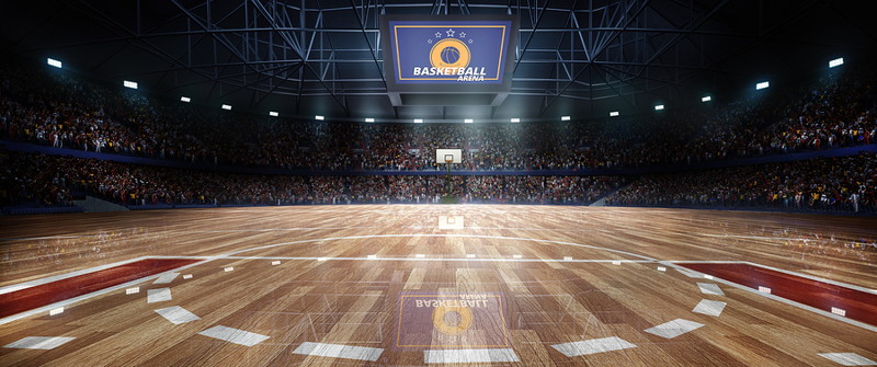 basketball arena