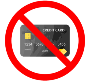 credit card banned