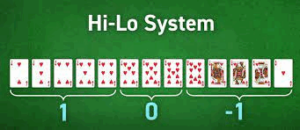 hi-lo system card counting baccarat