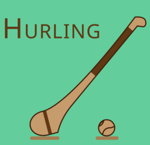hurling stick and ball