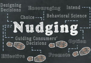 nudging behavioural graphic