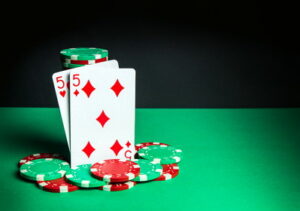 pair of fives poker