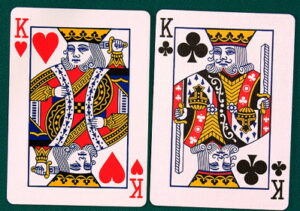 pair of king cards