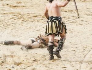 roman blood sport gladiator battle