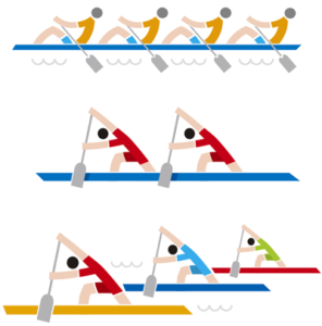 rowing icons