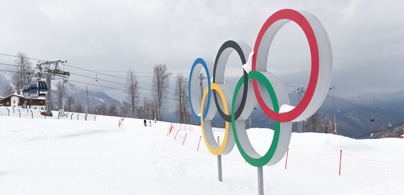 winter olympics skiiing