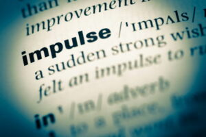 word impulse in dictionary close up